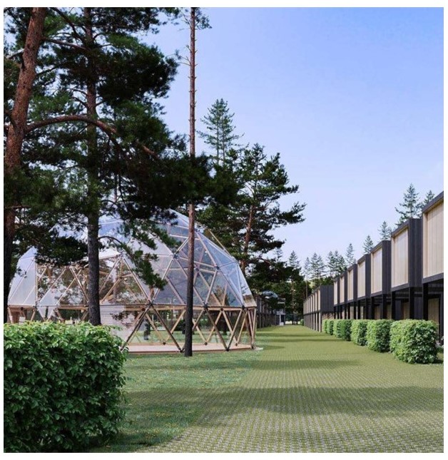 Poilsio, reabilitacijos ir tvarumo parkas – Yoga park
