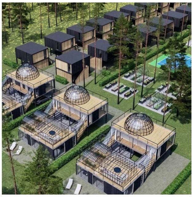 Poilsio, reabilitacijos ir tvarumo parkas – Yoga park