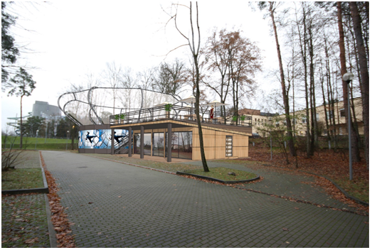 Aerodium platforma