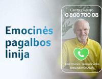 Startuoja emocinės pagalbos linija vyresniems žmonėms