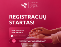 Kviečiame dalyvauti „1000 moterų“ projekte